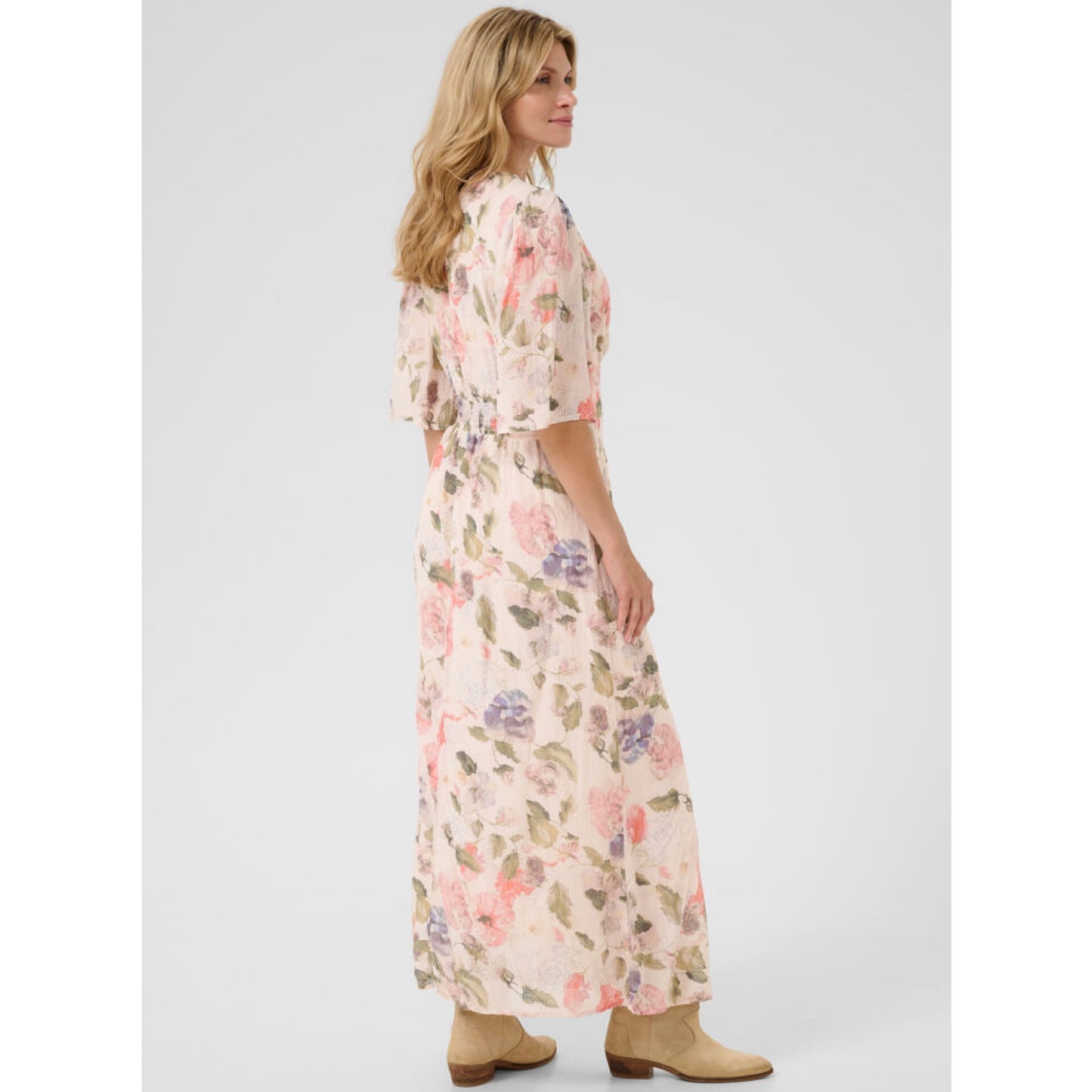 Cream Hailey Dress