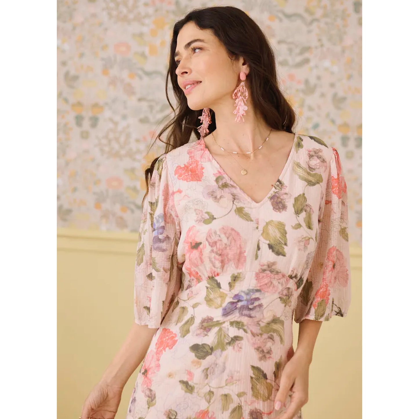Cream Hailey Dress