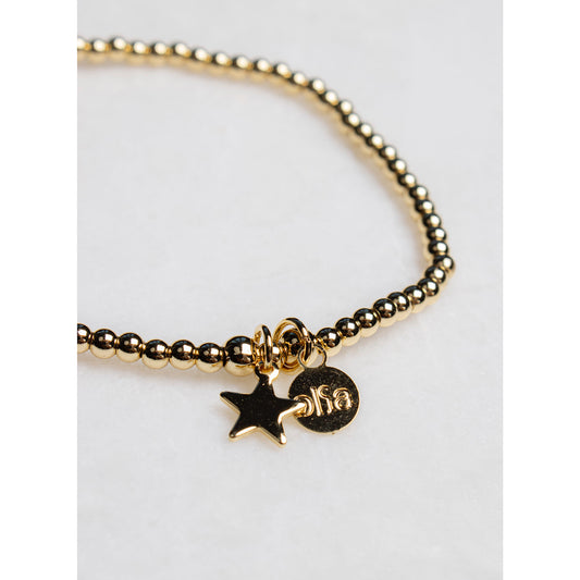 Olia Cindy Star Bracelet Gold