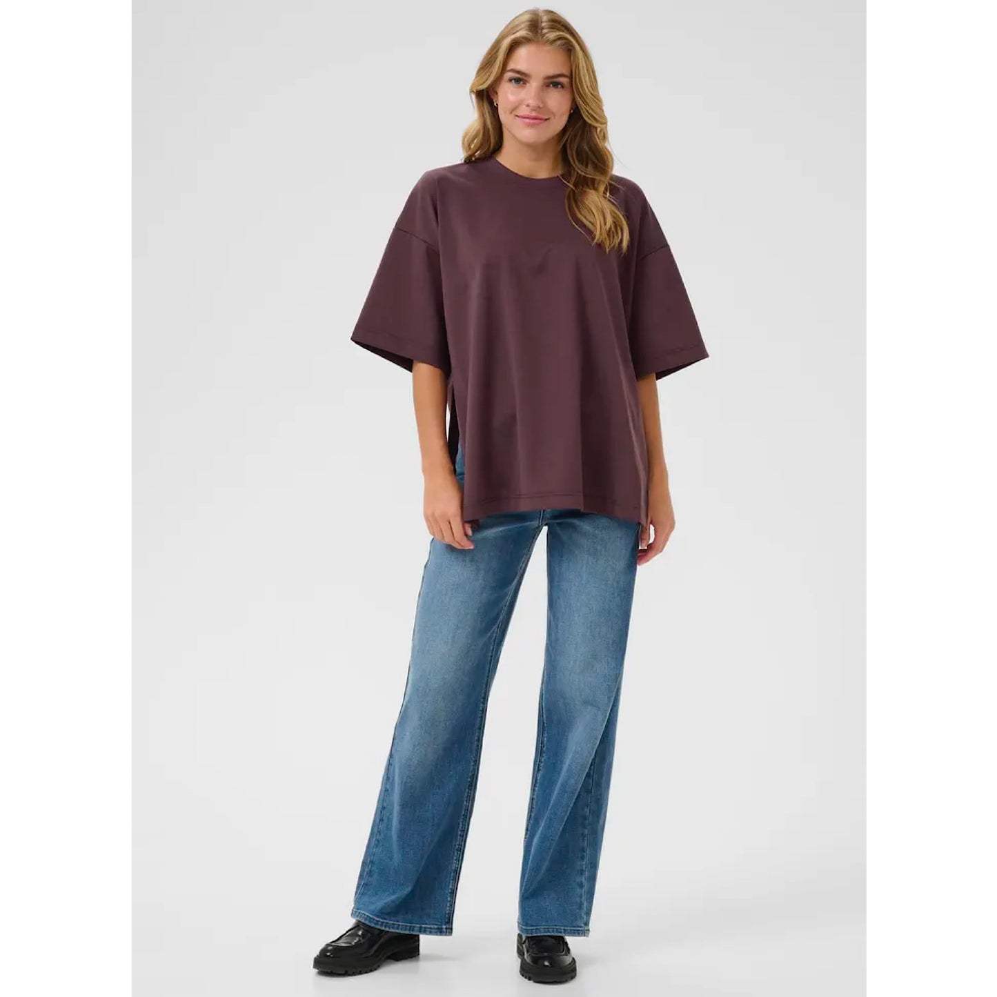 Kaffe Jenny Slit T-Shirt