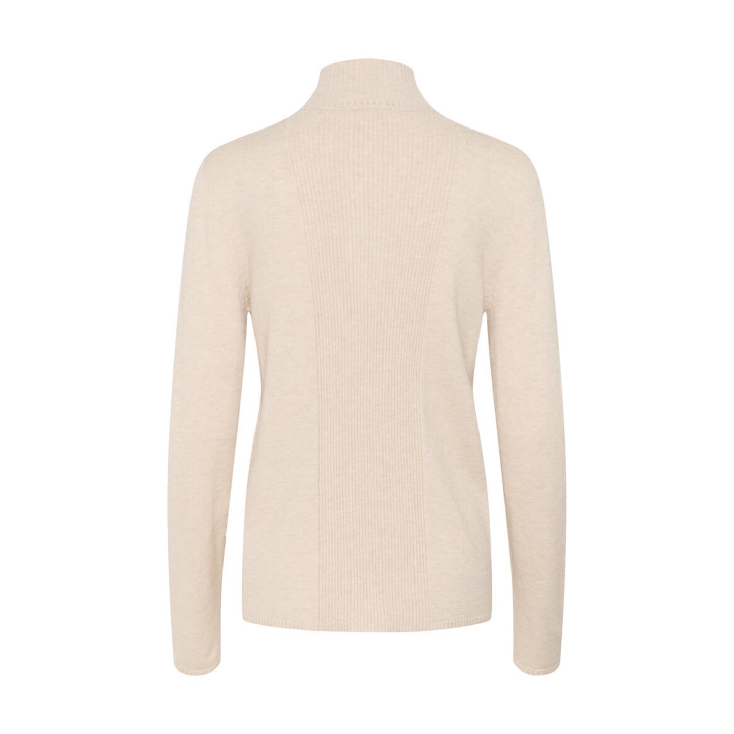 Cream Dela High Neck Pullover