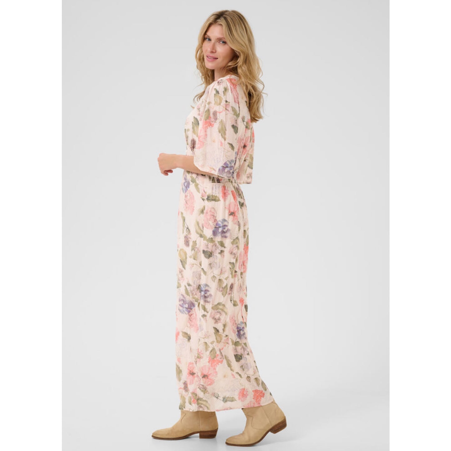 Cream Hailey Dress