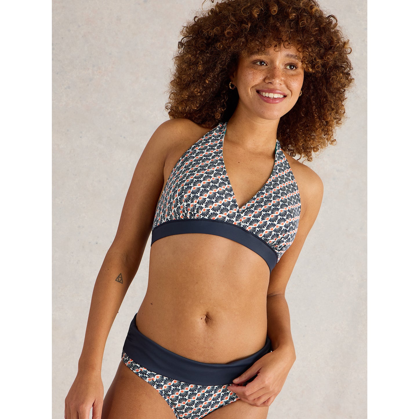 White Stuff Sunshine Reversible Bikini Top