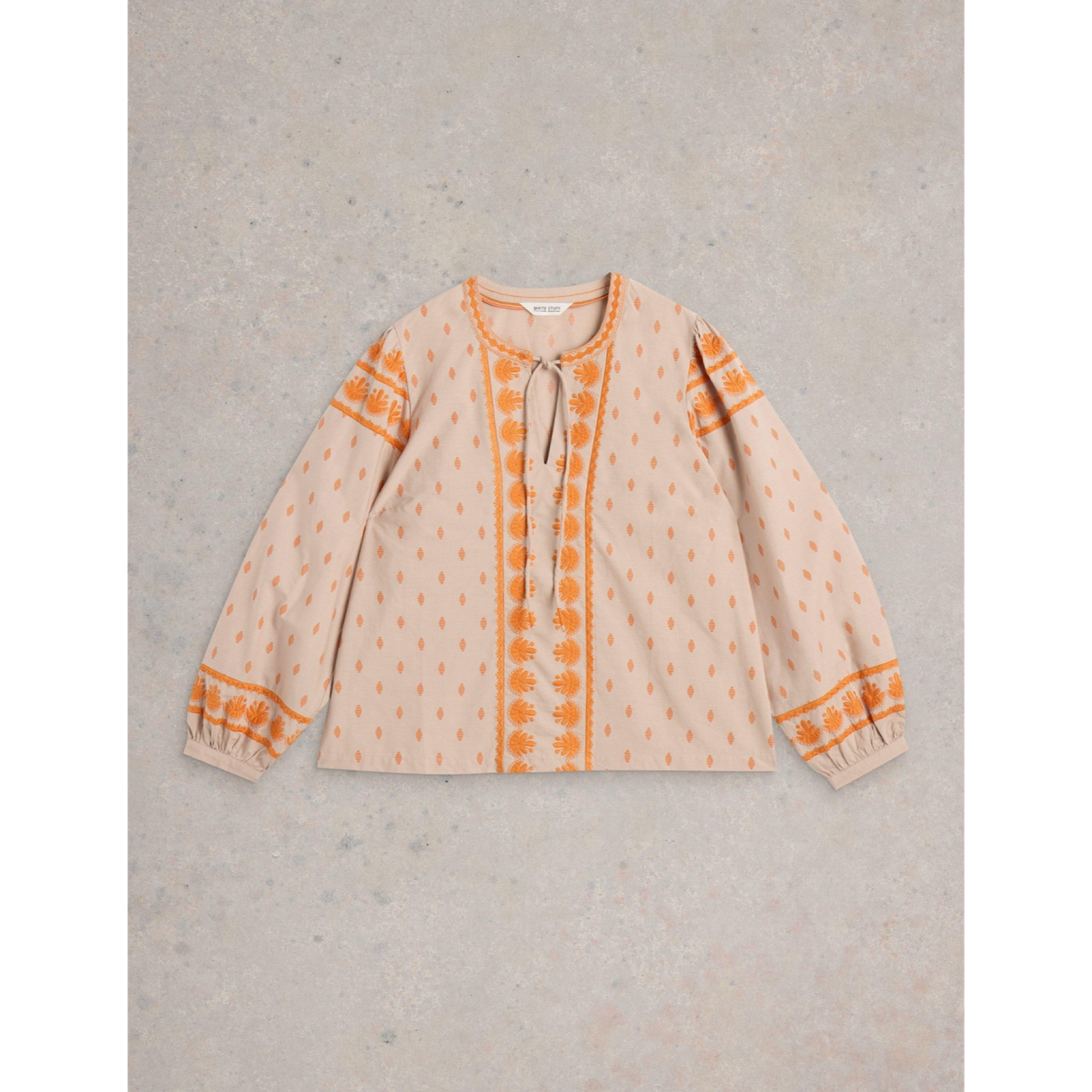 White Stuff Lila Embroidered Top