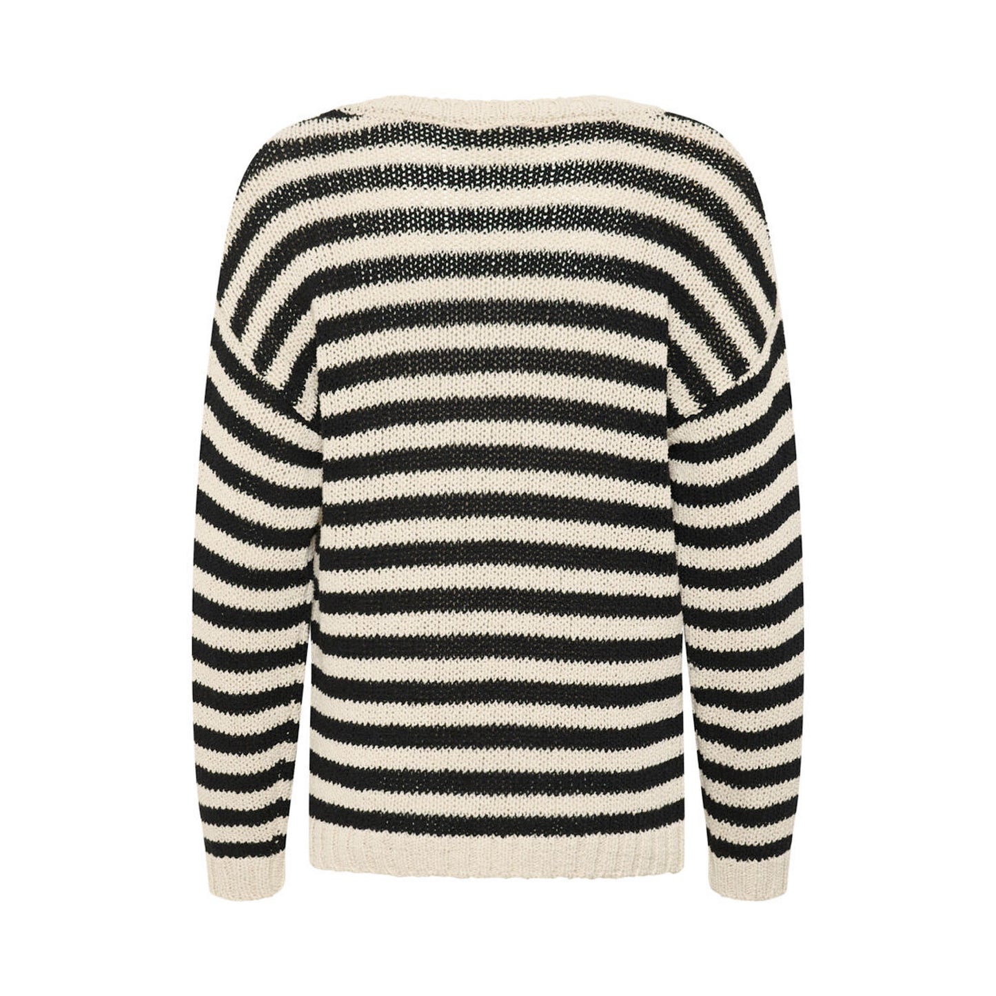 Cream Giveme Stripe Pullover
