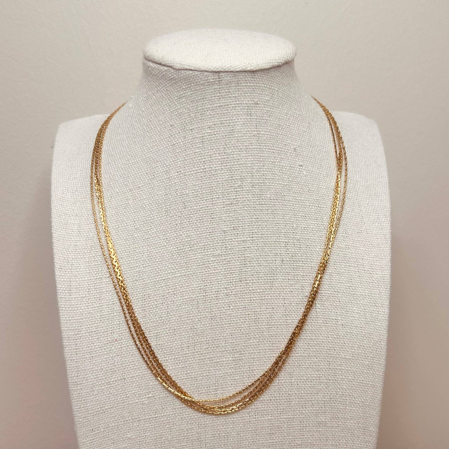 Little Nell Everyday Gold Multi-strand Choker Necklace
