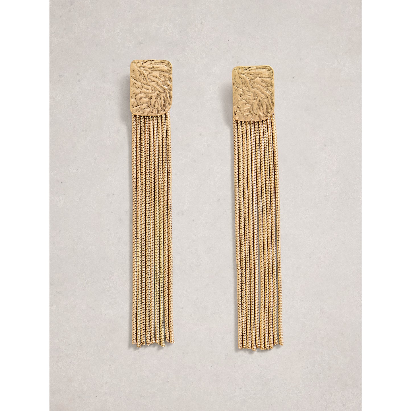 White Stuff Linda Tassel Earrings