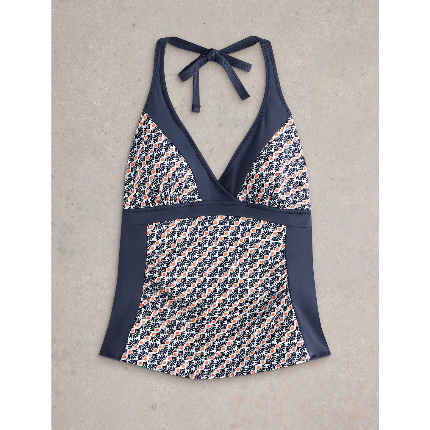 White Stuff Sunshine Reversible Tankini Top
