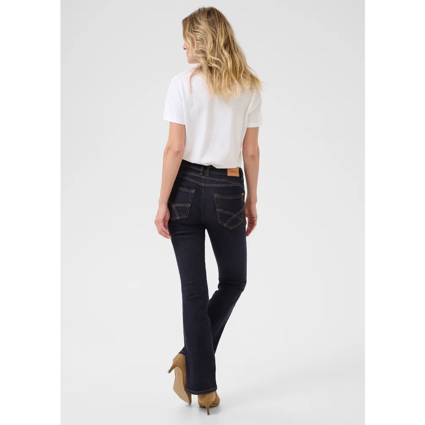 Cream Amalie Bootcut Jeans