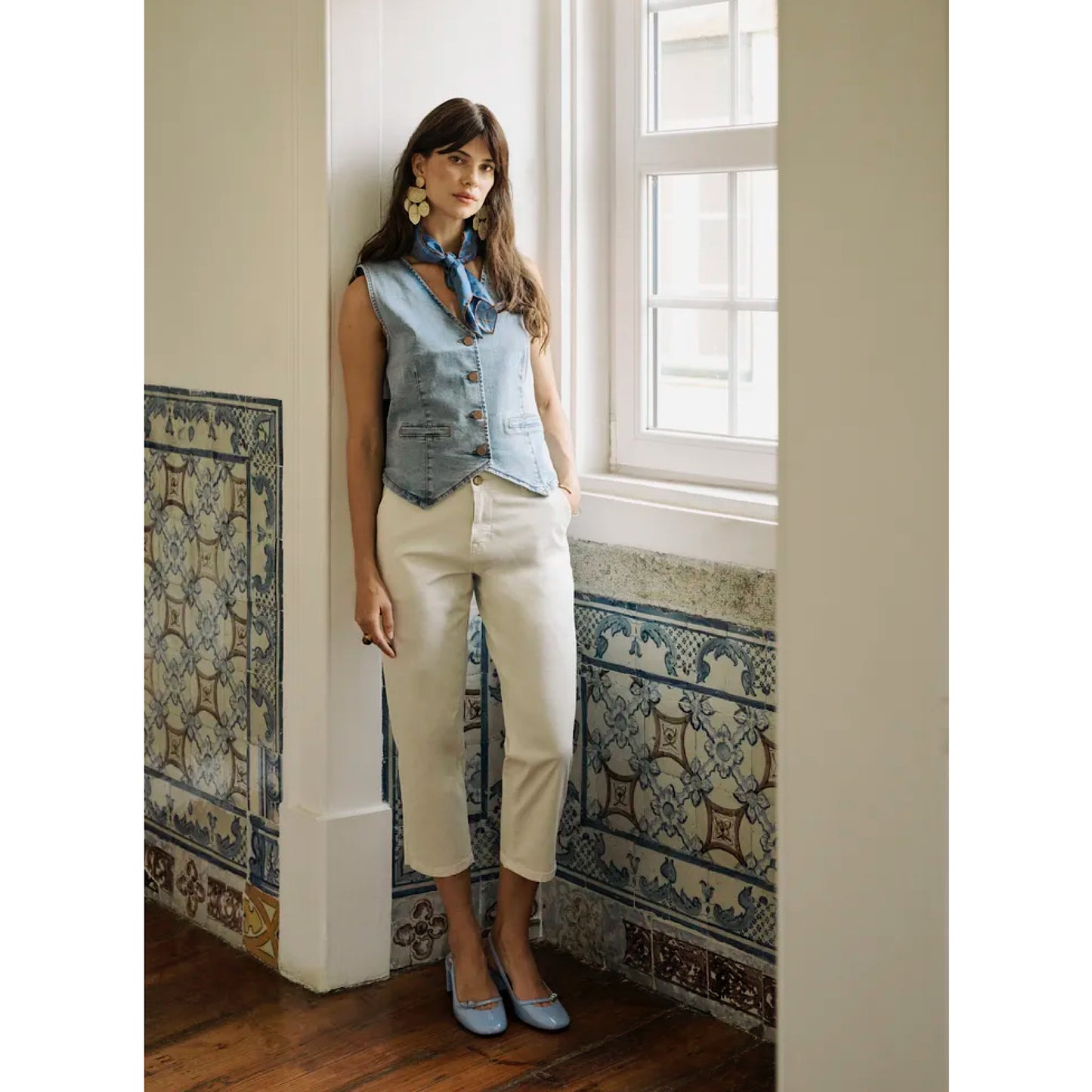 Cream Alma Waistcoat