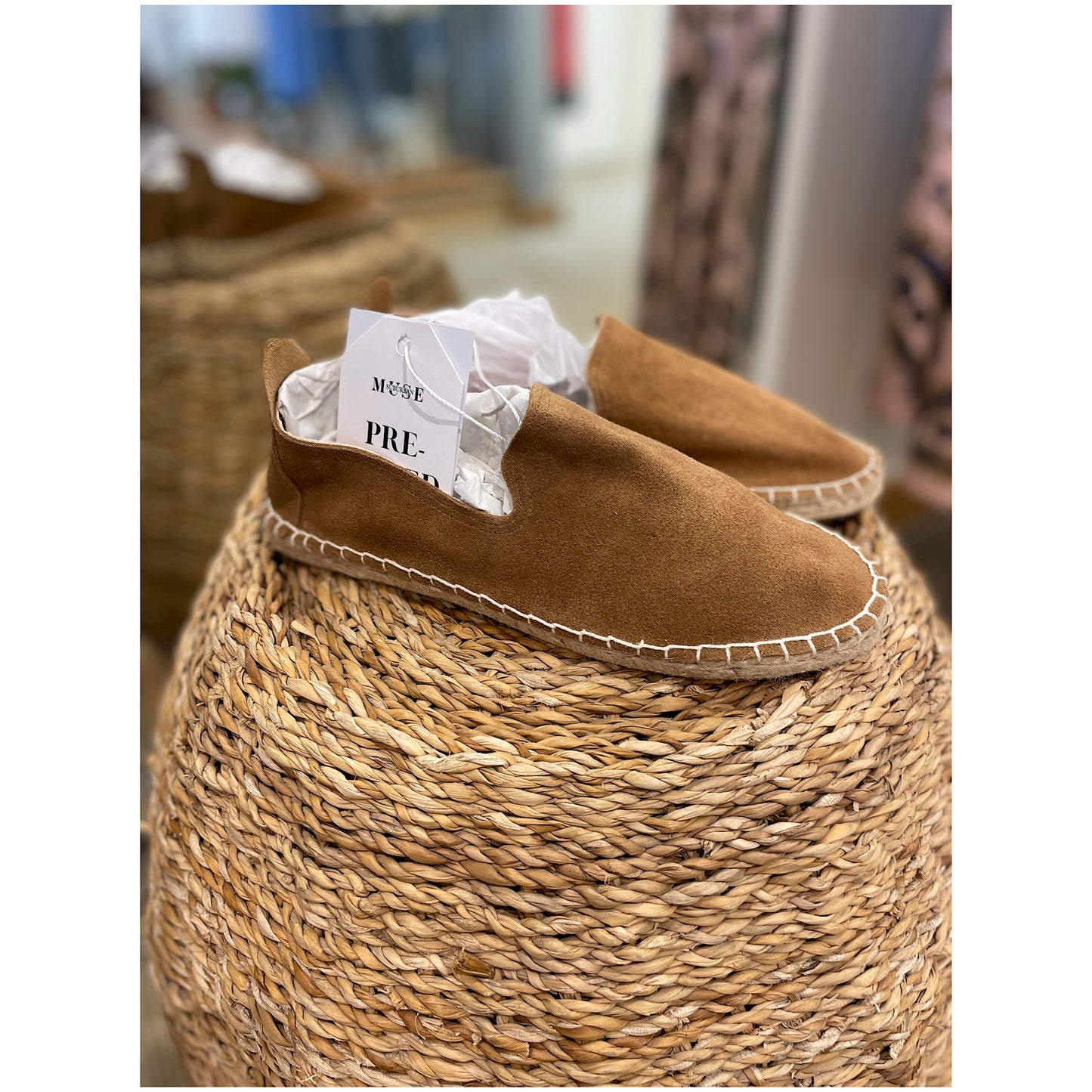 PRE-LOVED Ichi Espadrilles Size 3 (36)