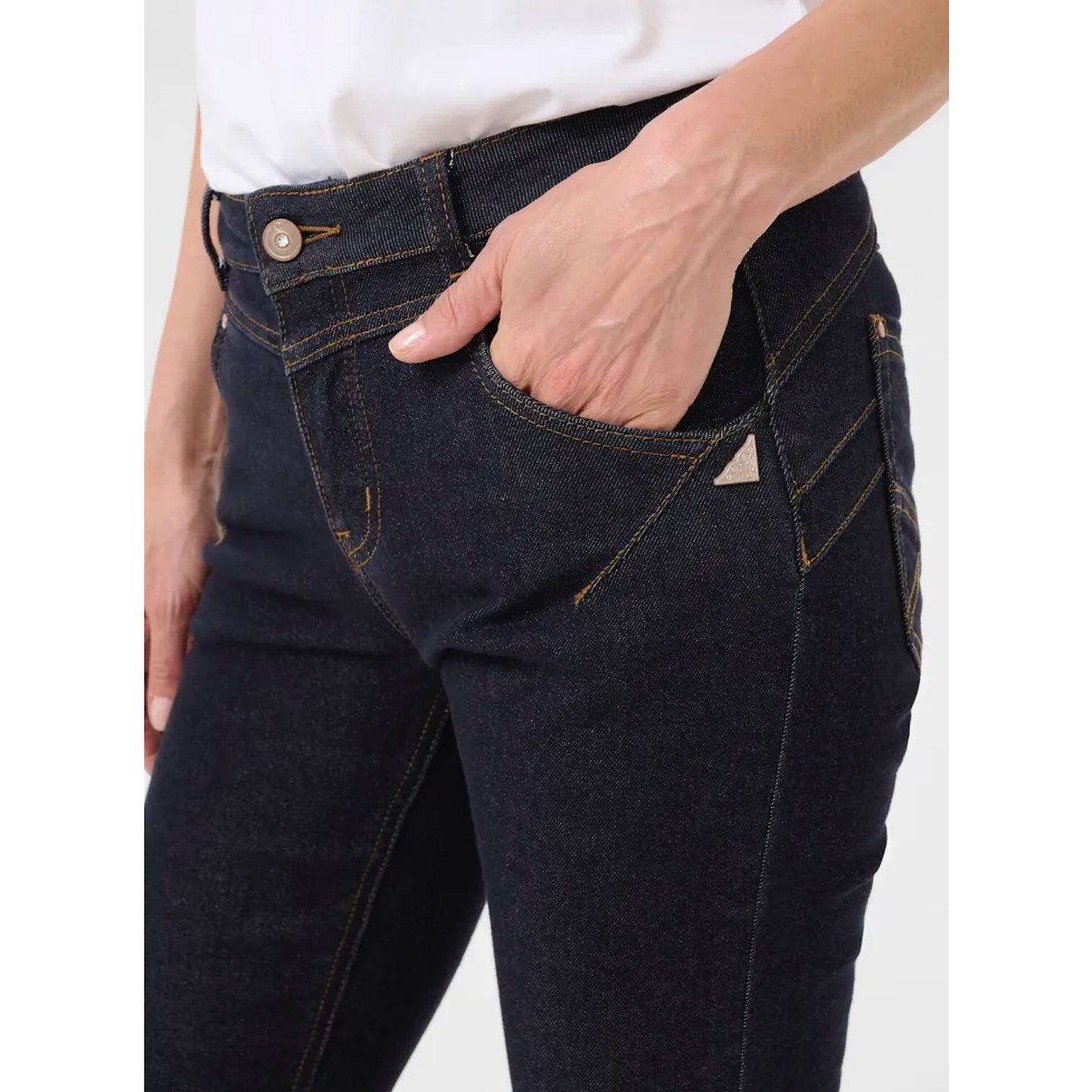 Cream Amalie Bootcut Jeans