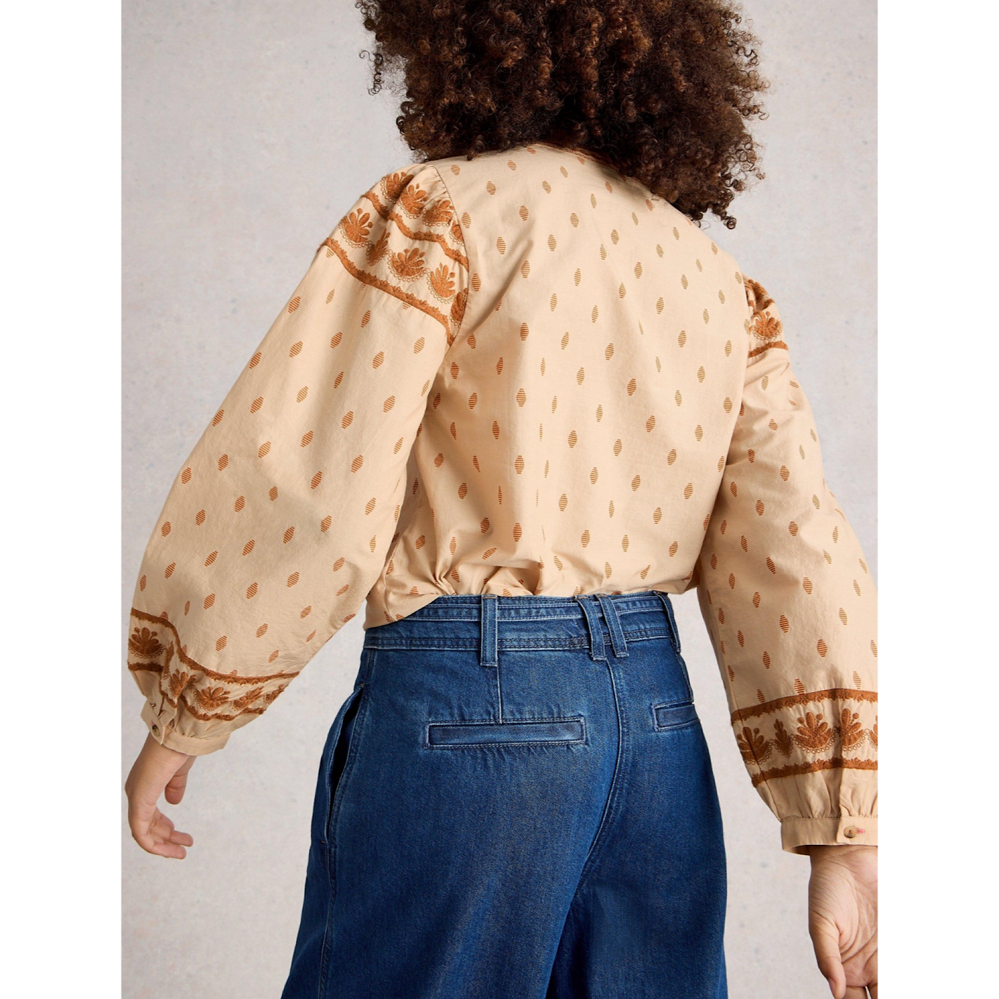 White Stuff Lila Embroidered Top