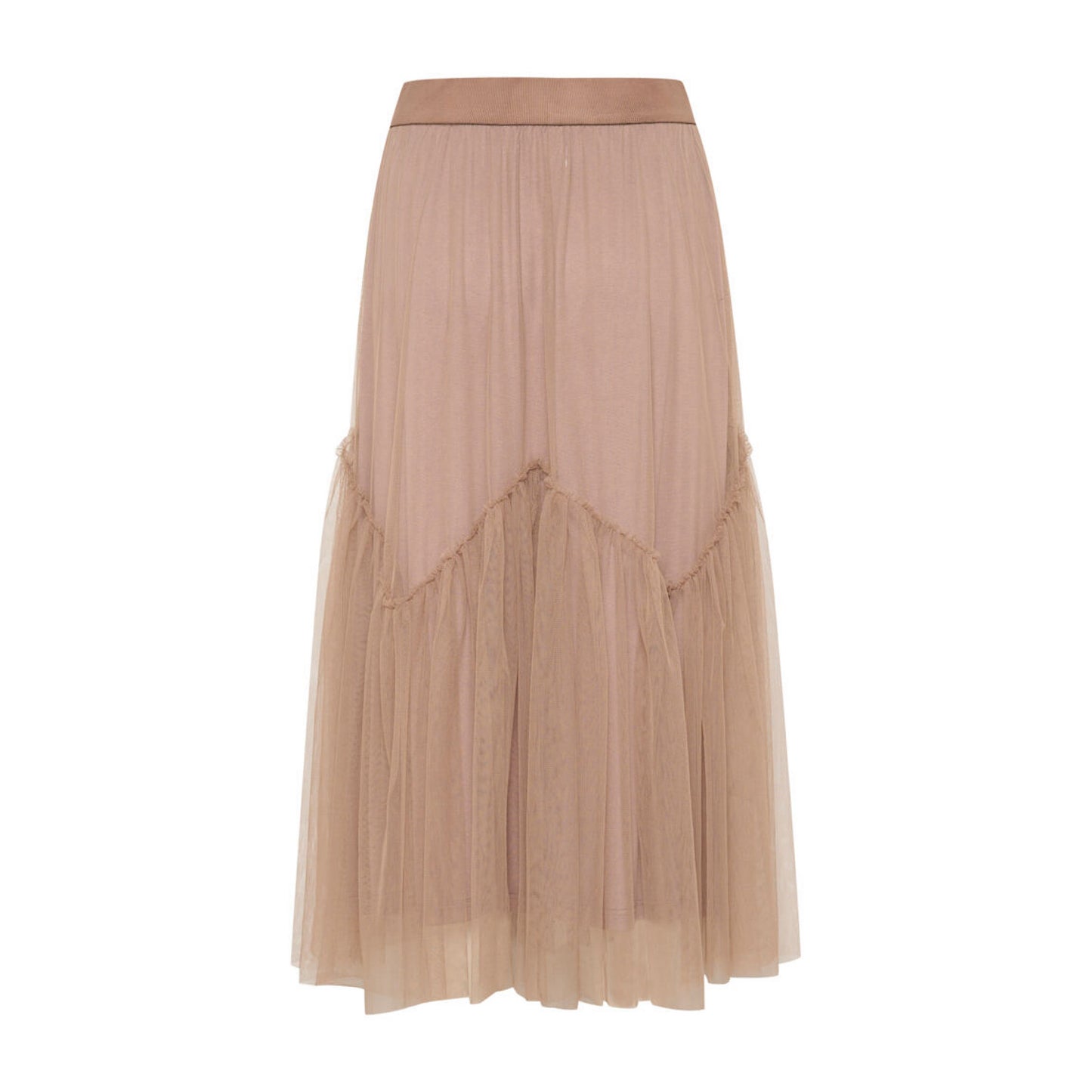 Cream Yani Skirt