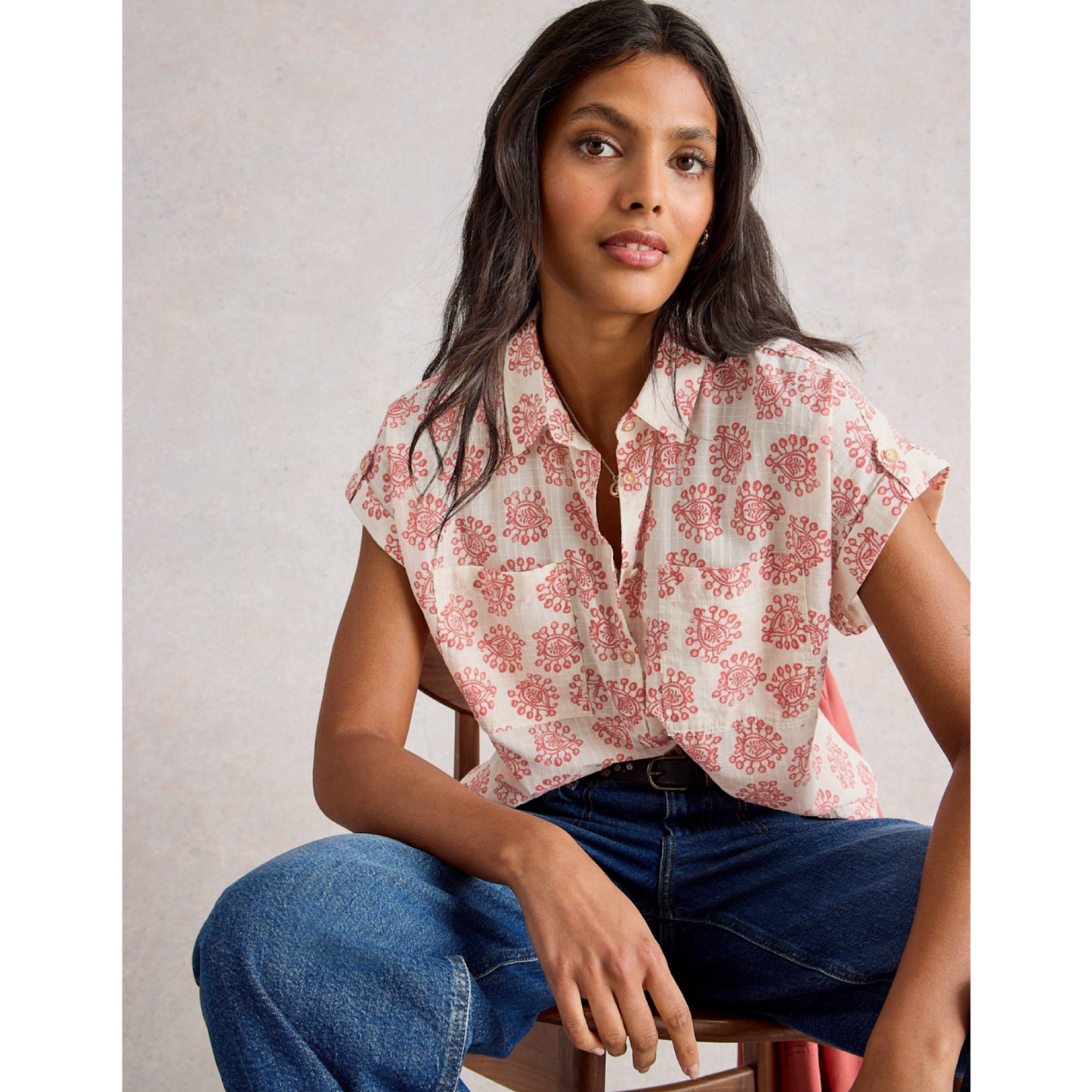 White Stuff Ellie Organic Cotton Shirt