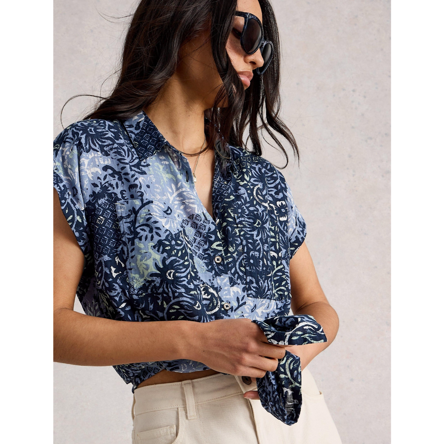 White Stuff Ellie Organic Cotton Shirt
