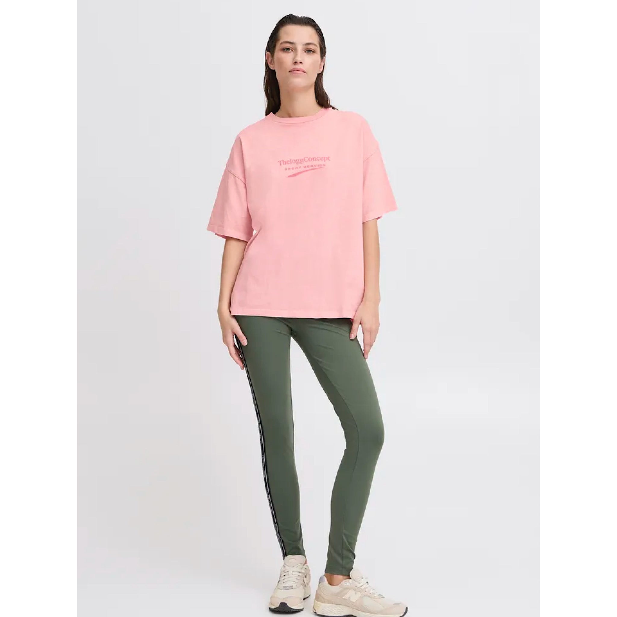 TheJoggConcept SIMONA BOX - T-shirt con stampa - black/nero TheJoggConcept SIMONA BOX - T-shirt con stampa - black/nero