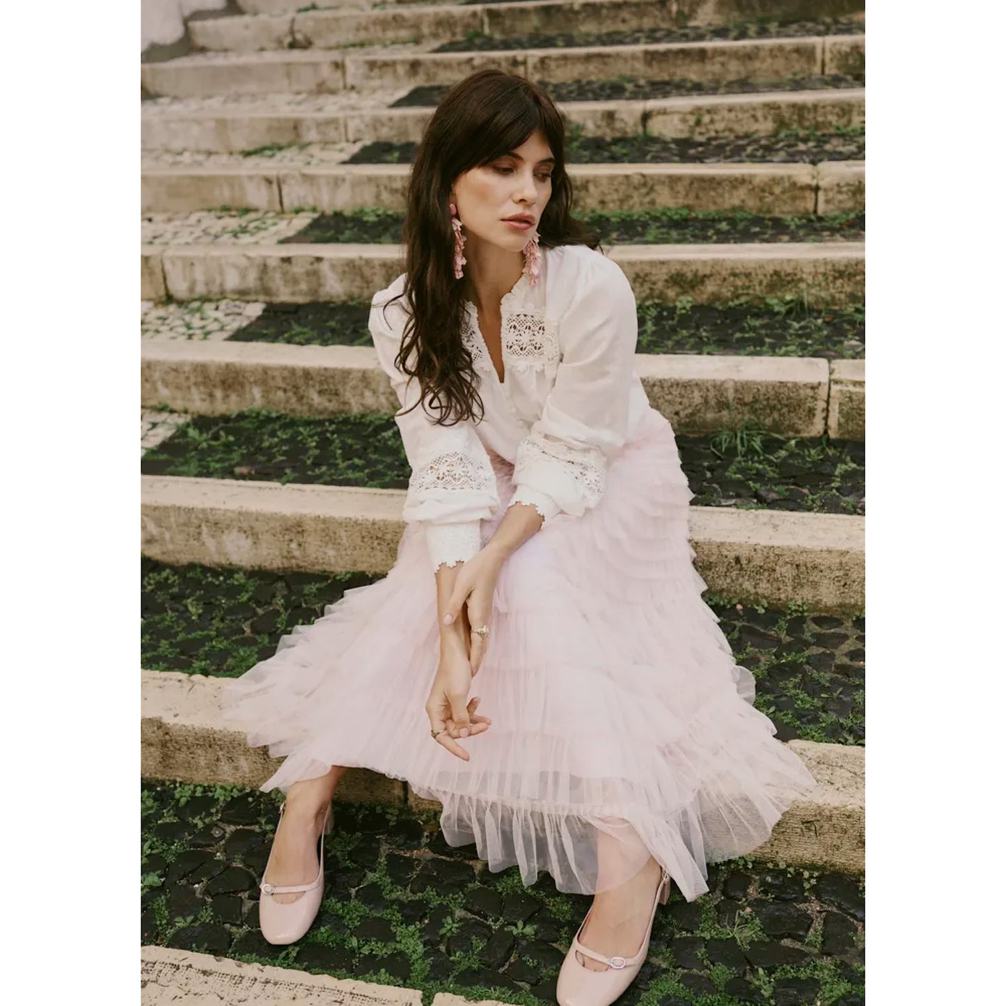 Cream Eta Skirt