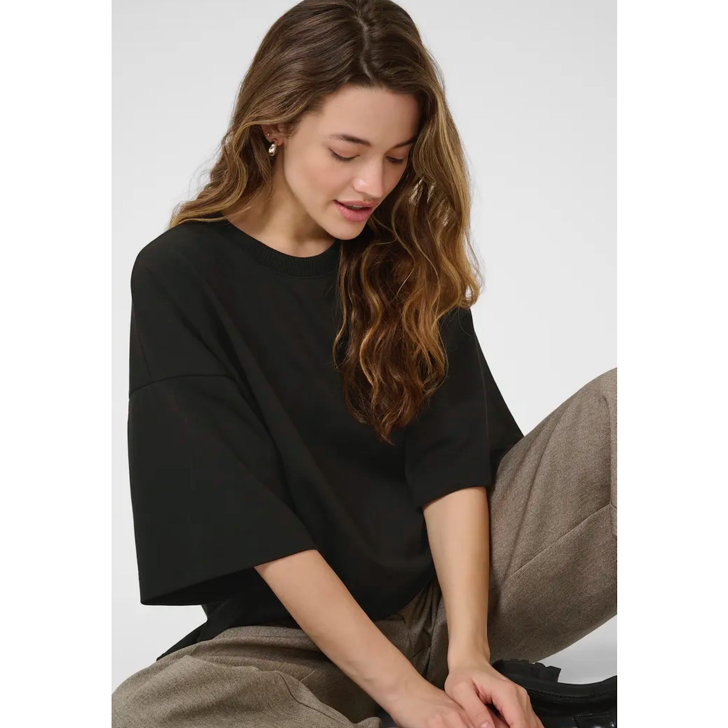 Kaffe Jenny Slit T-Shirt