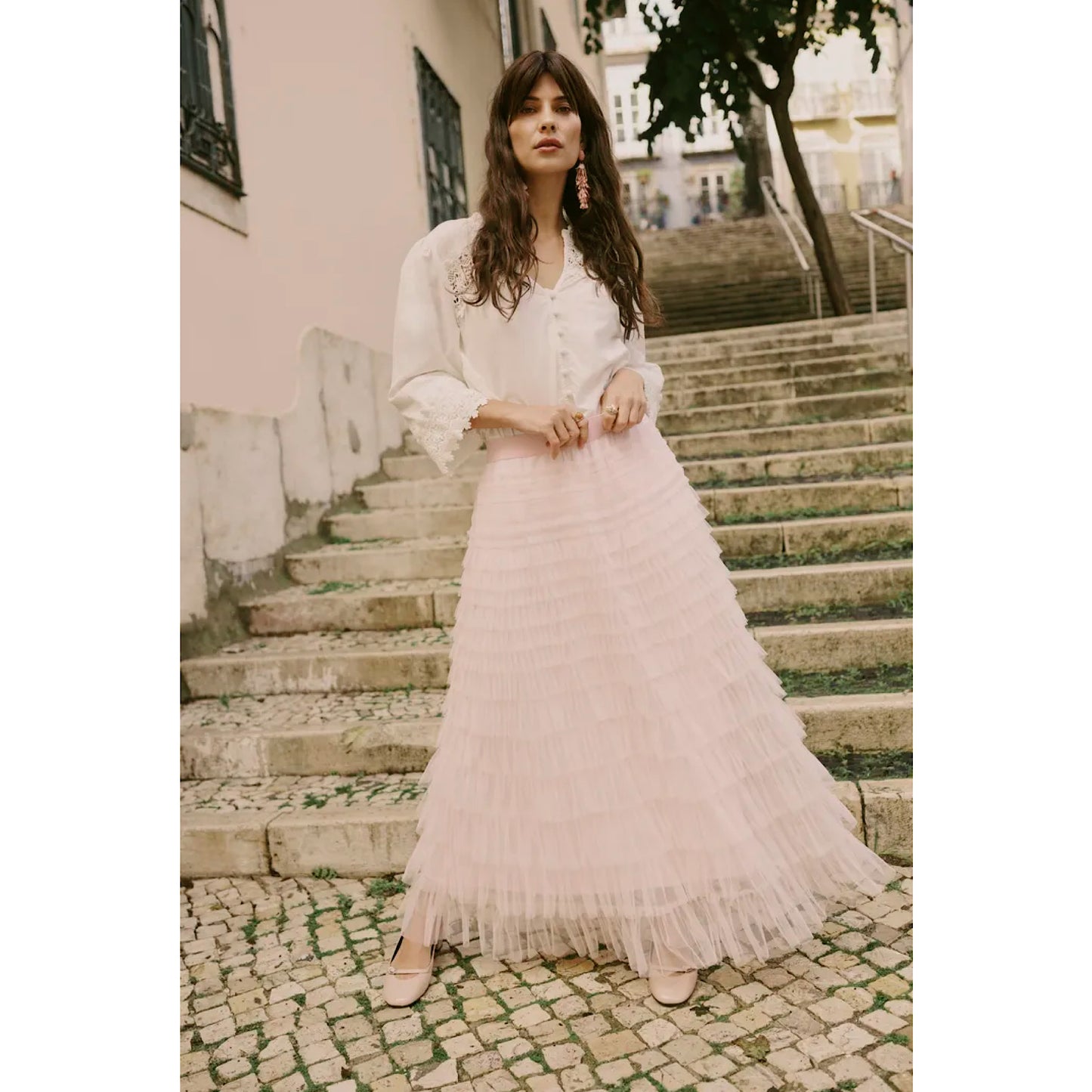 Cream Eta Skirt
