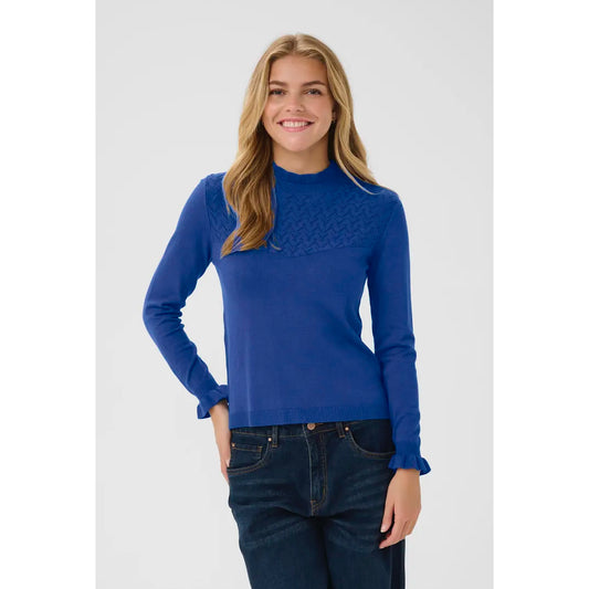 Cream Villea Knitted Top