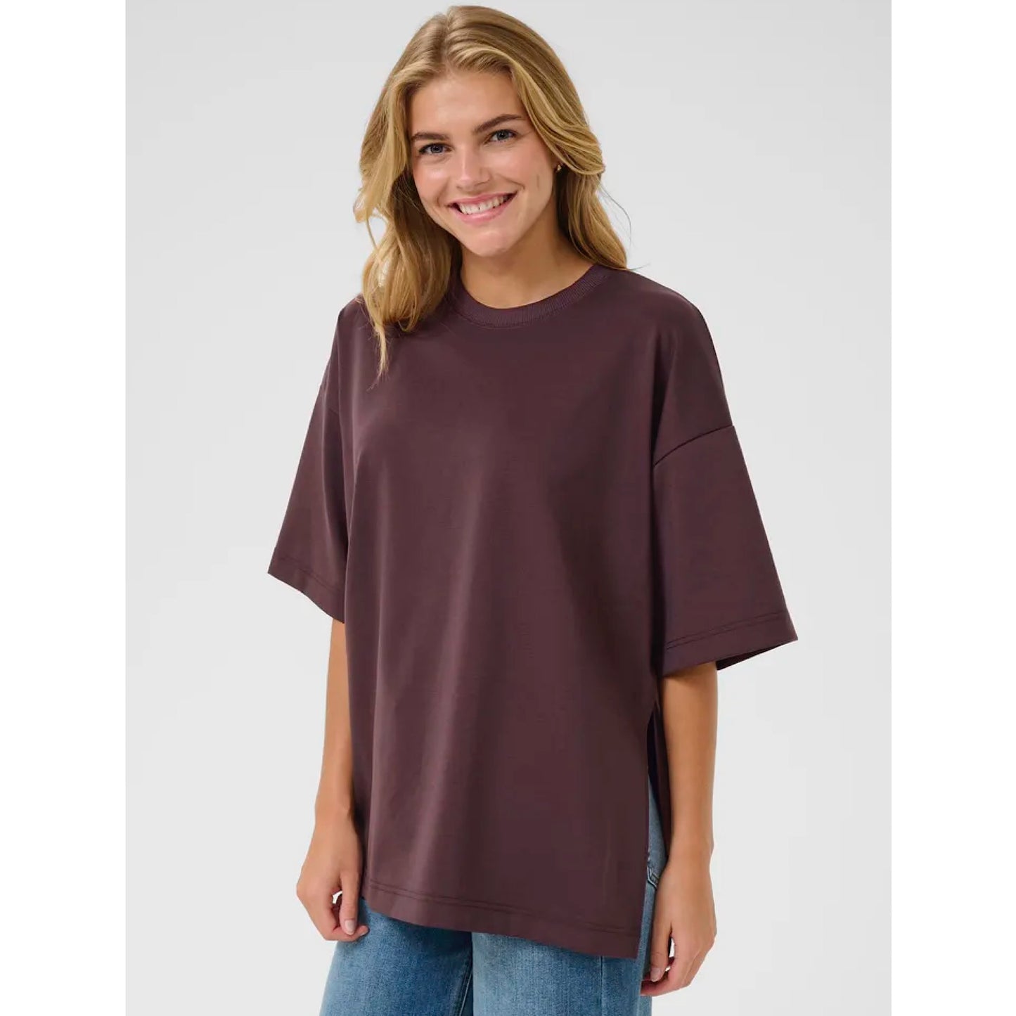 Kaffe Jenny Slit T-Shirt
