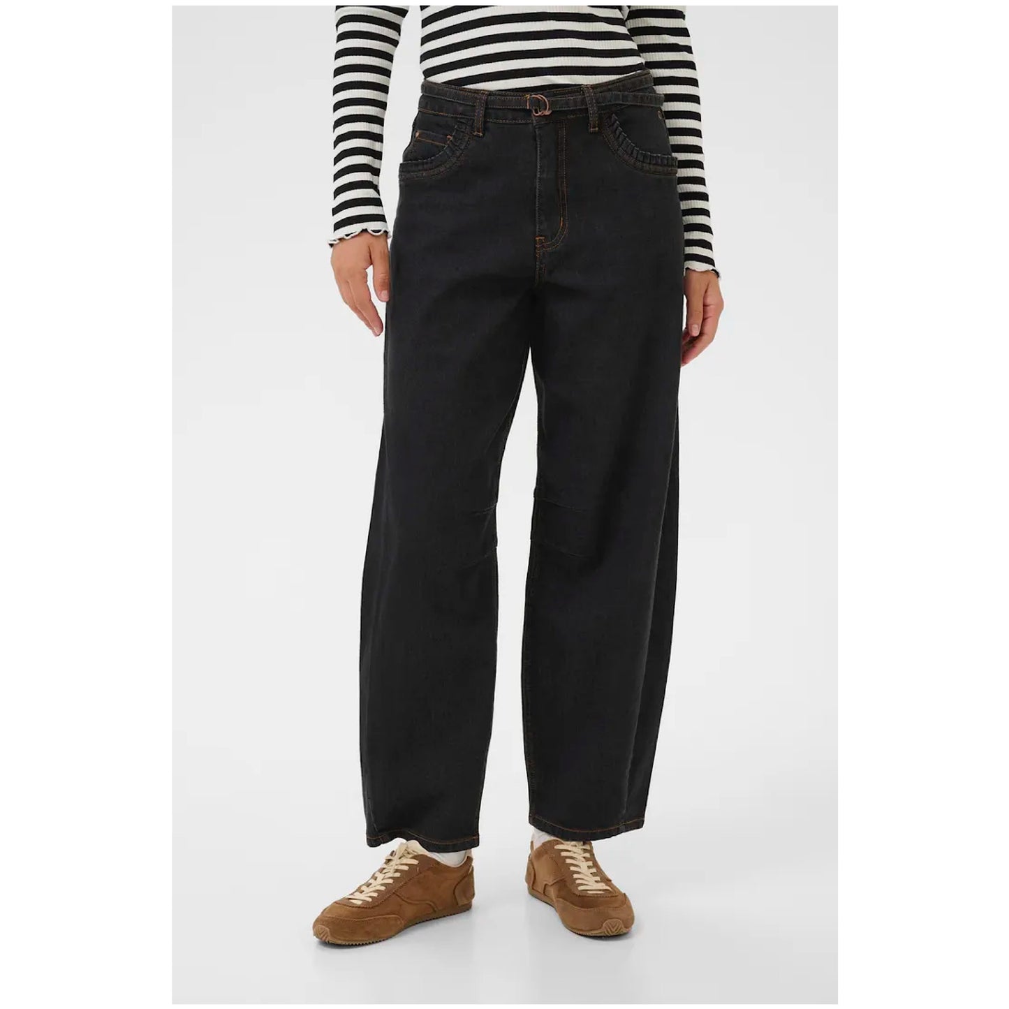 Cream Caysa Ankle Barrel Jeans