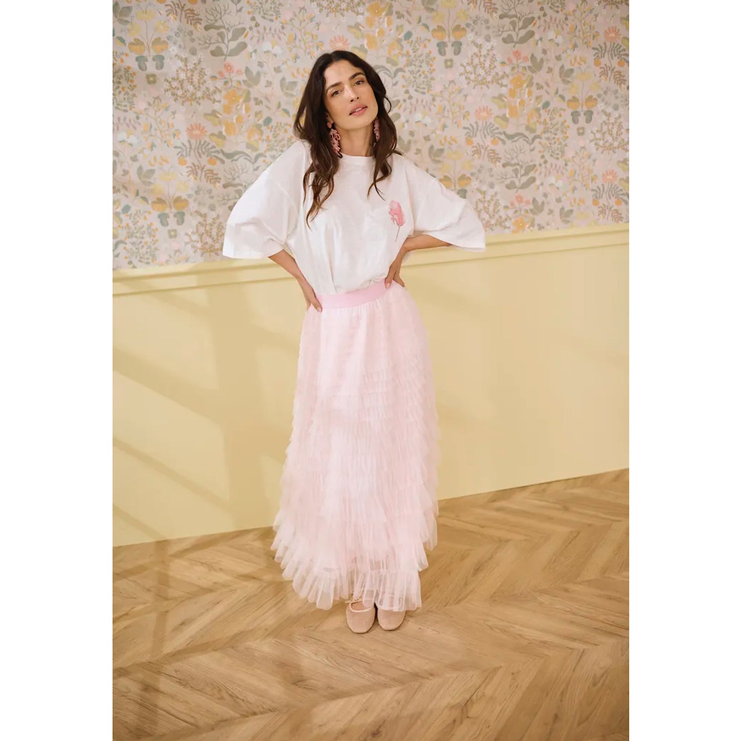 Cream Eta Skirt