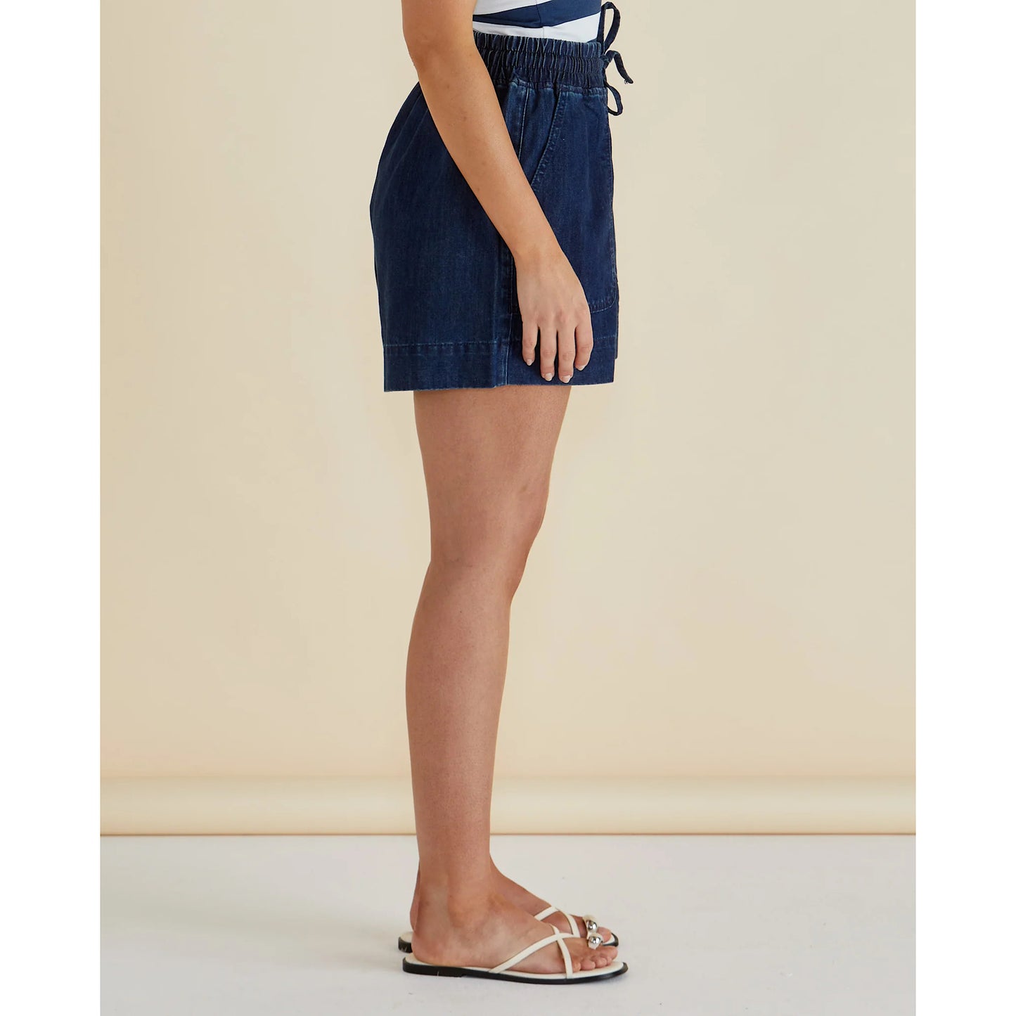Betty Basics Relaxed Denim Shorts