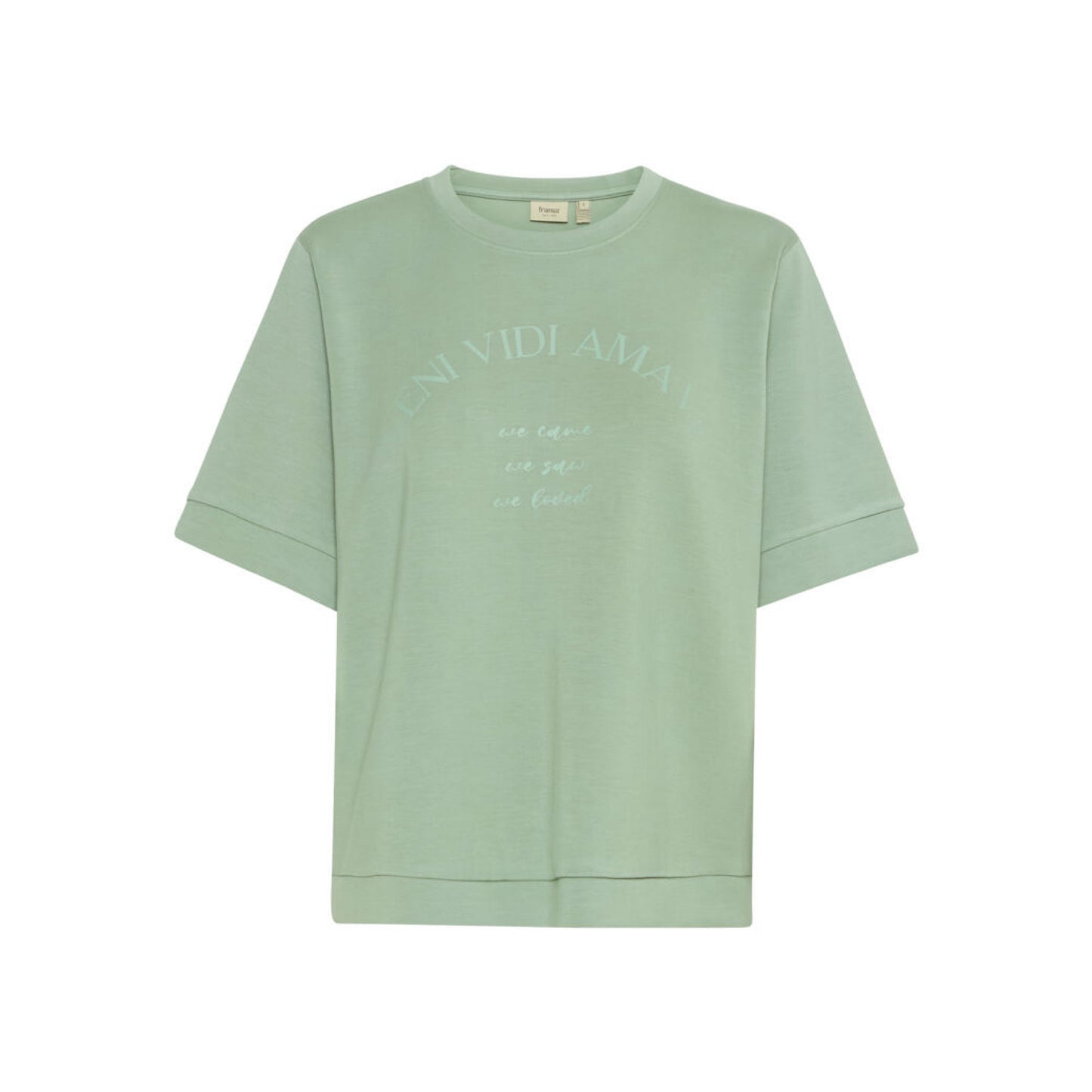 Fransa Aurora Short Sleeve Sweatshirt