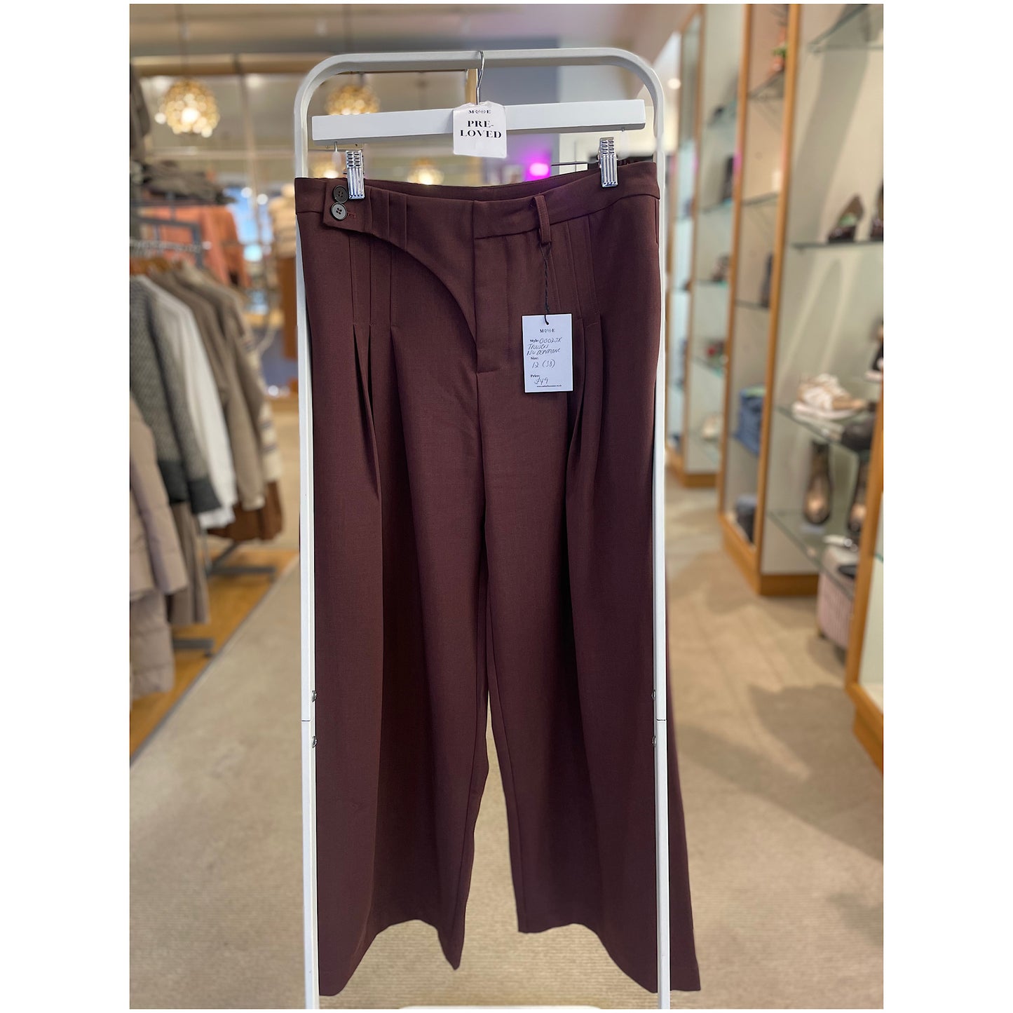 PRE-LOVED Nu Denmark Trousers 38 (12)