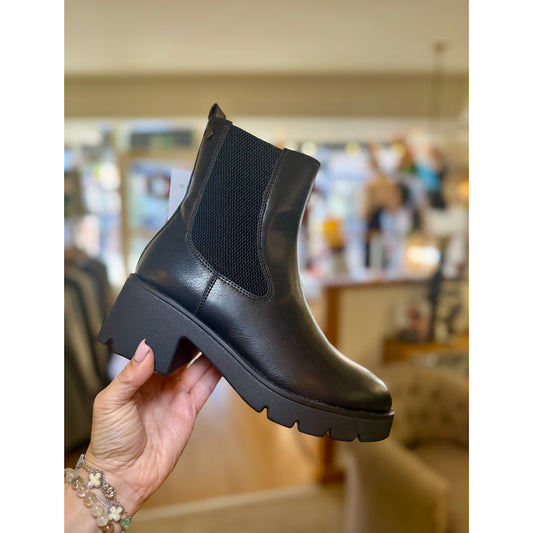 XTI Black Ankle Boot