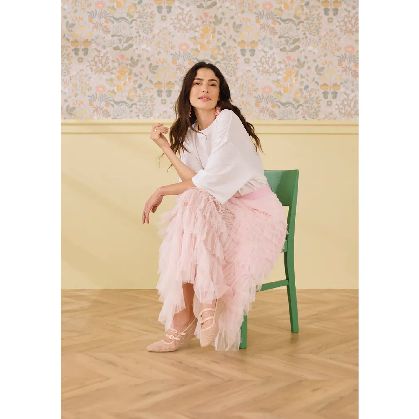 Cream Eta Skirt