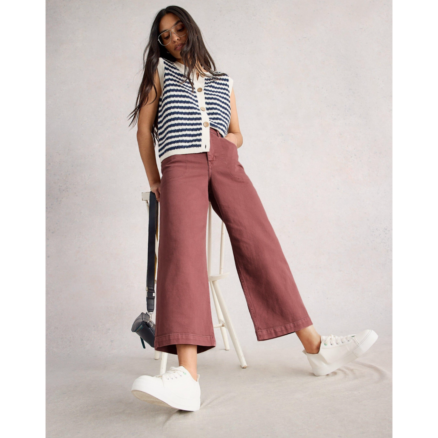 White Stuff Tia Wide Leg Jeans