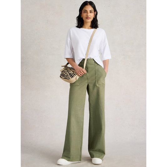 White Stuff Twister Chino Wide Leg