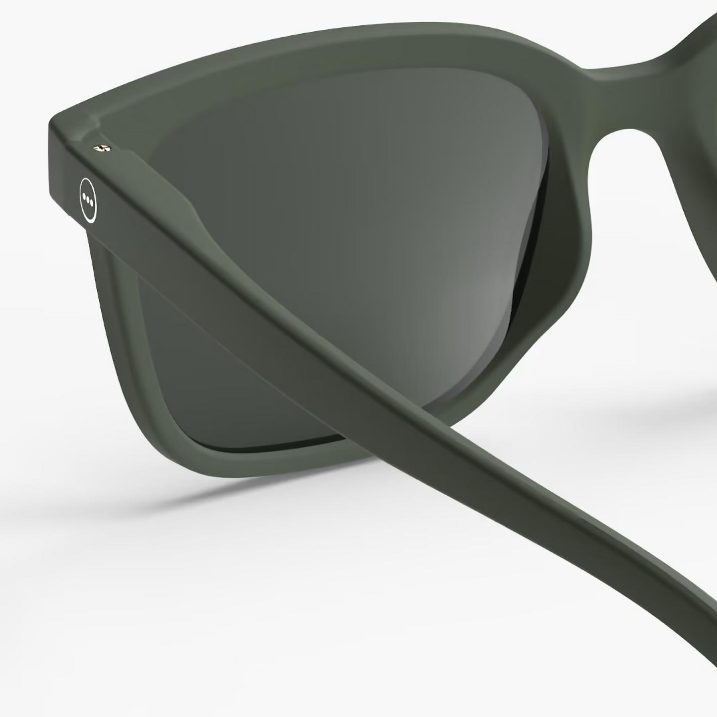 Izipizi Sun L Kaki Green Sunglasses