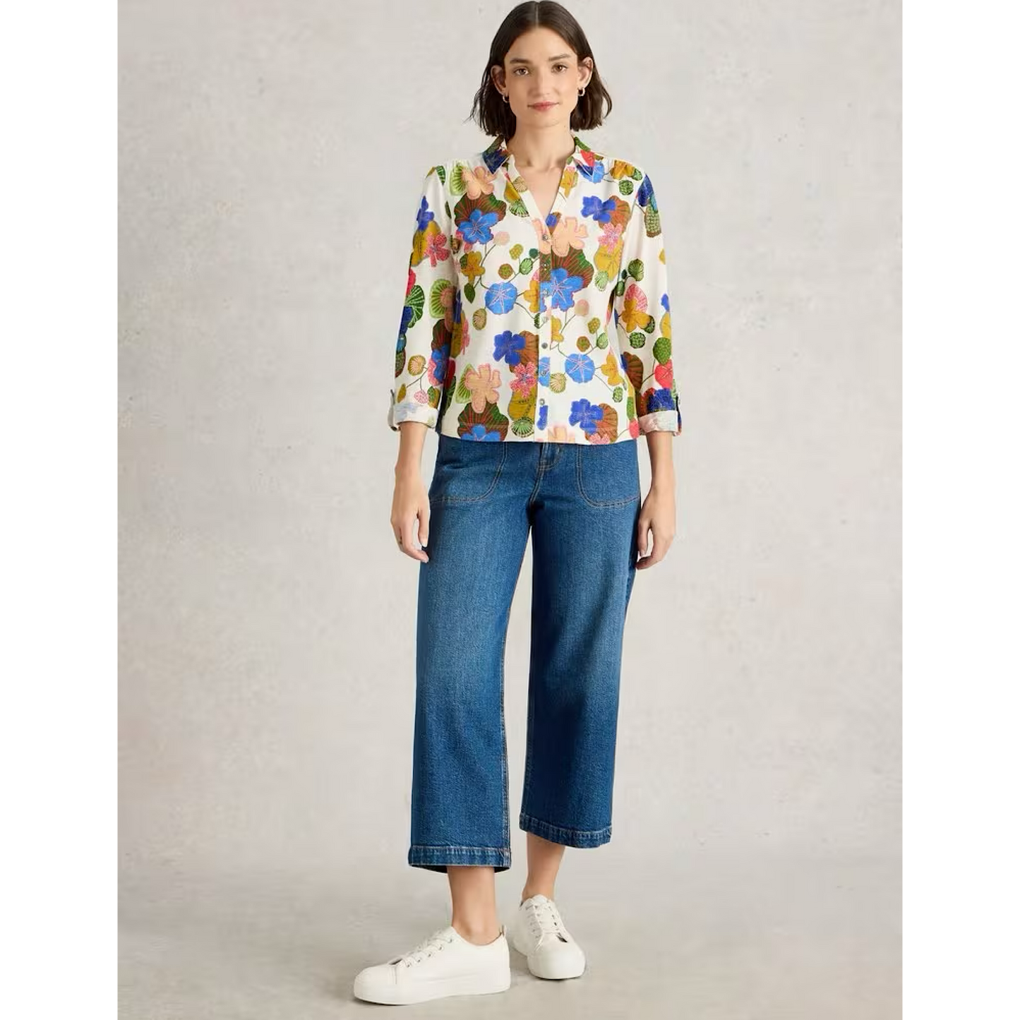 White Stuff Annie Jersey Shirt