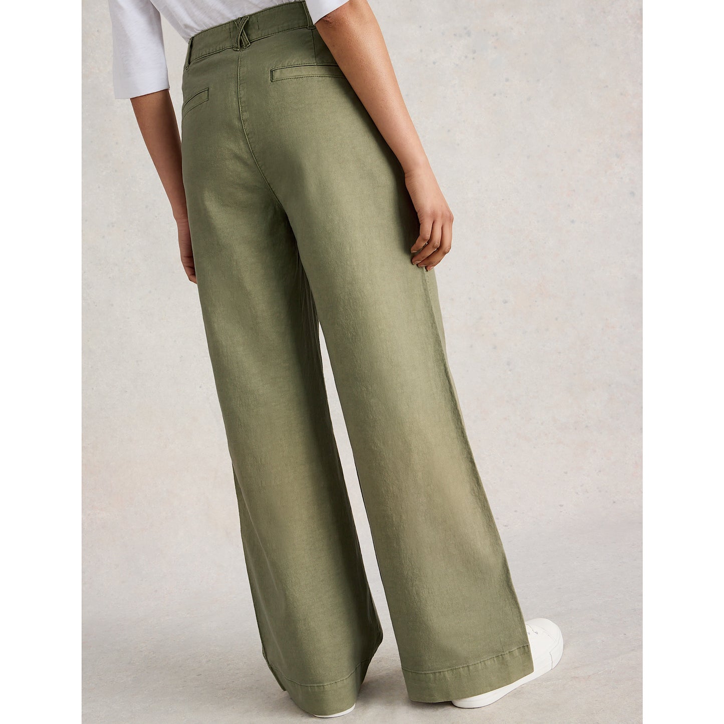White Stuff Twister Chino Wide Leg