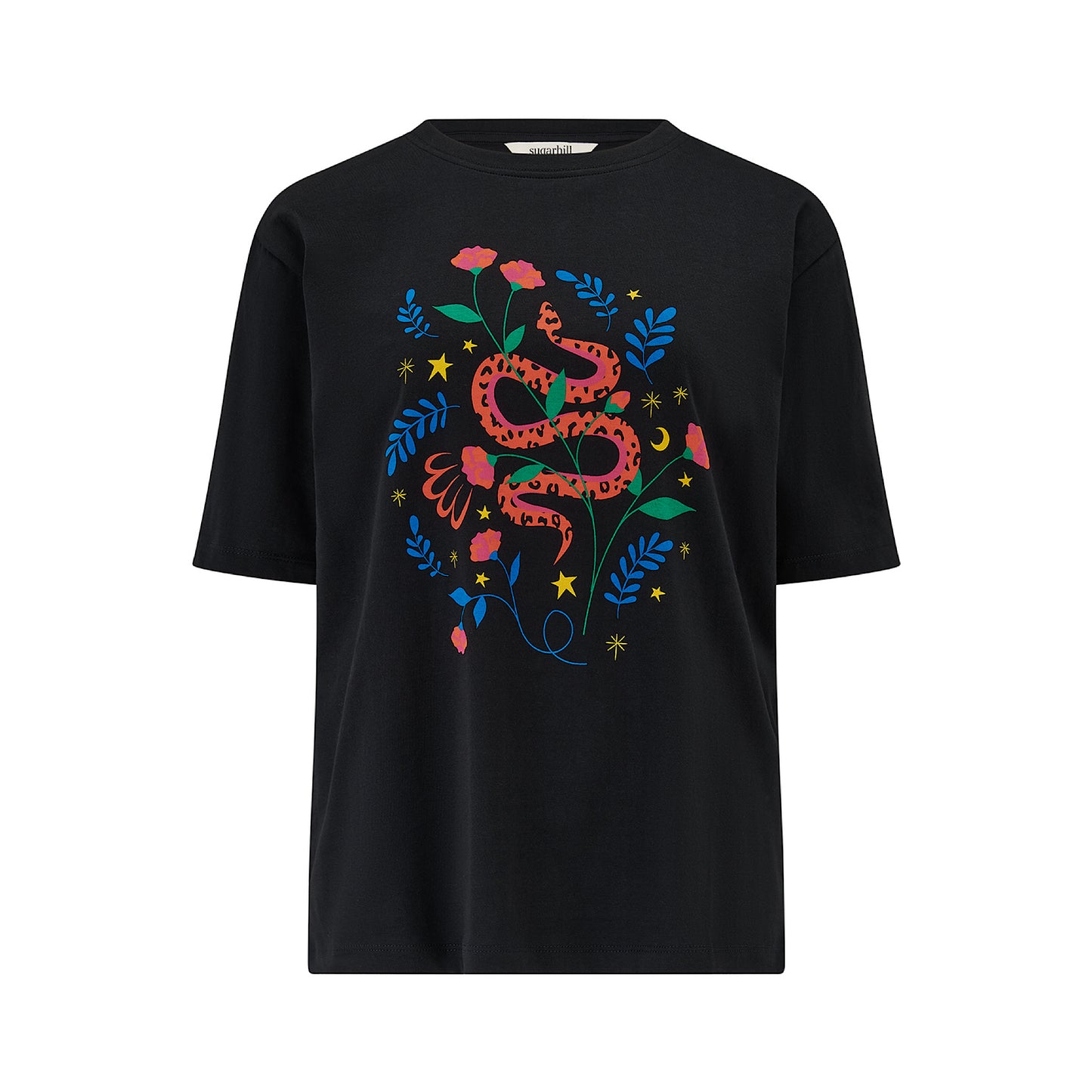 Sugarhill Brighton Kinsley Pop Snake Floral T-Shirt