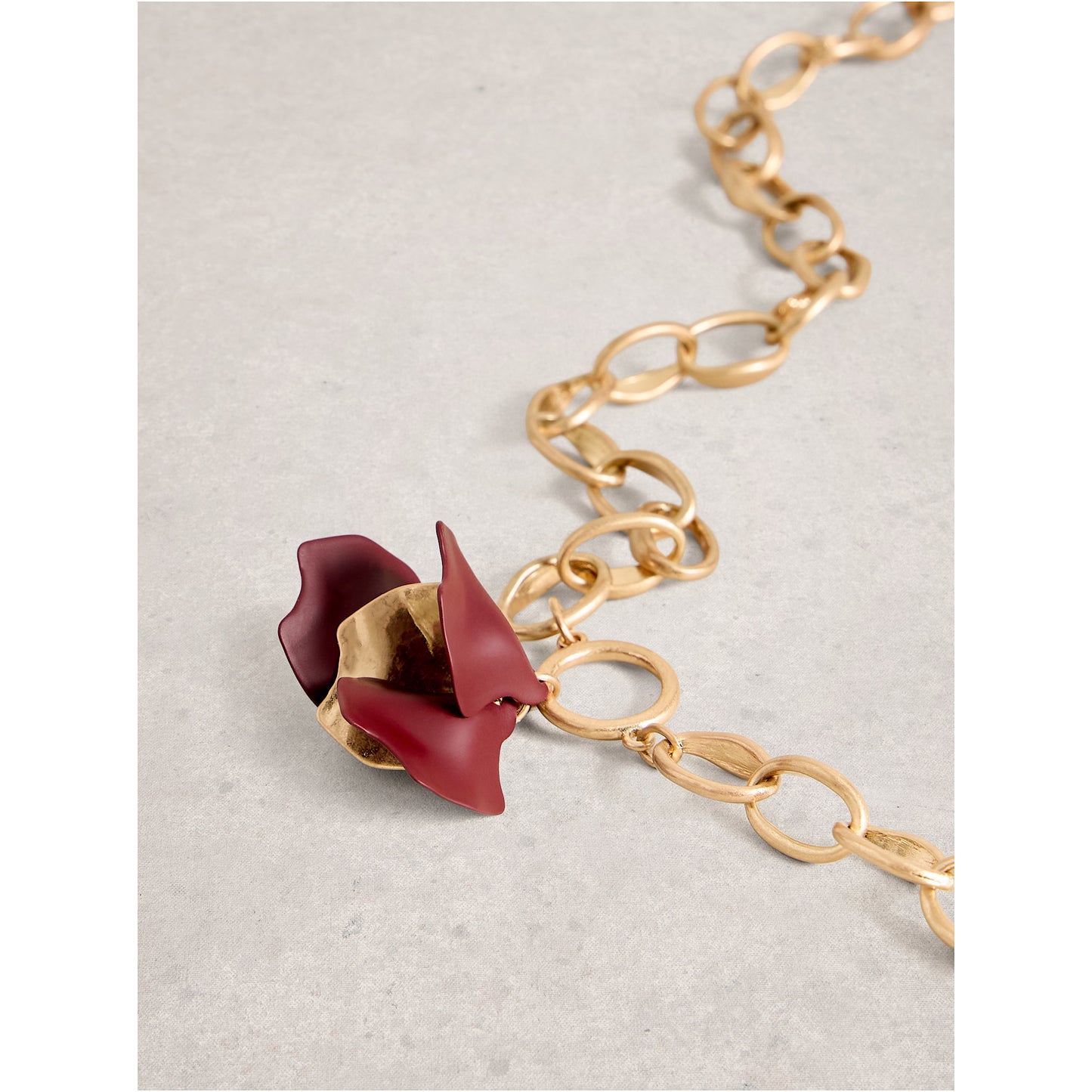 White Stuff Chloe Petal Necklace