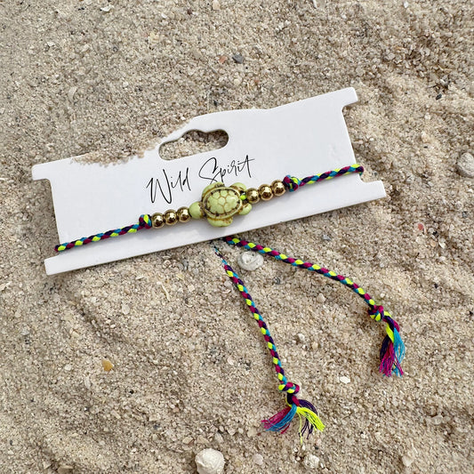 Wild Spirit Green Turtle Bracelet/Anklet