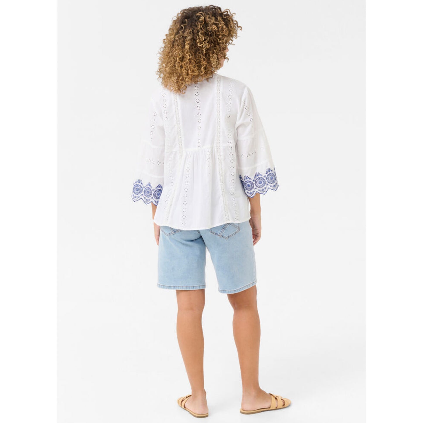 Cream Bella Blouse