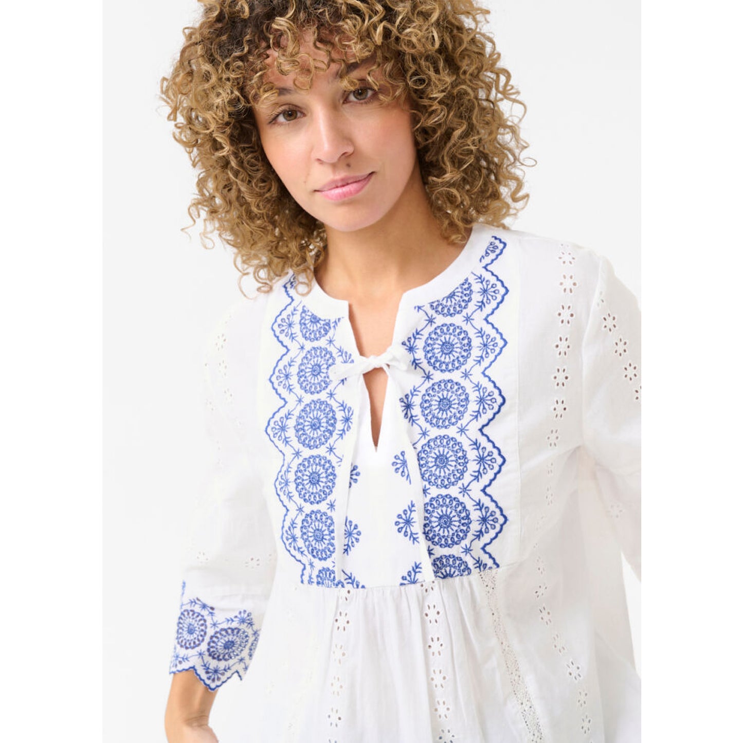 Cream Bella Blouse