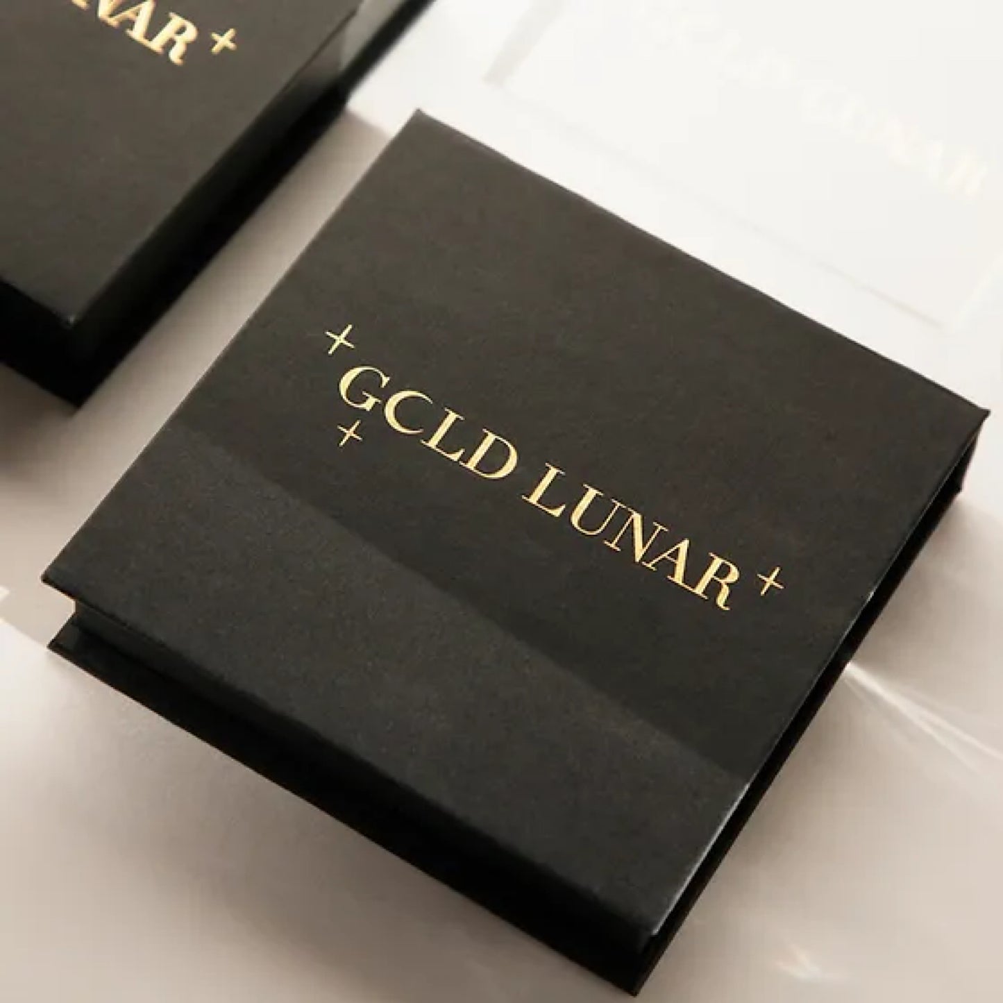Gold Lunar Silver Plated Paper-link Chain