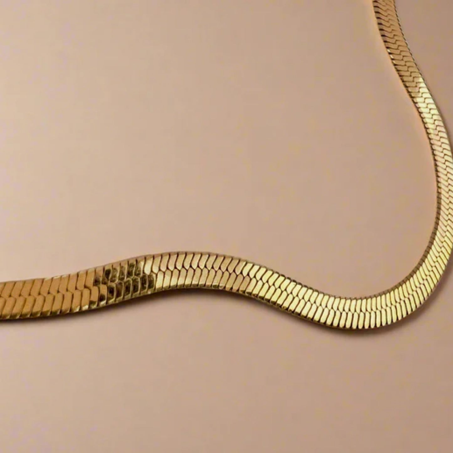 Gold Lunar Snake Chain