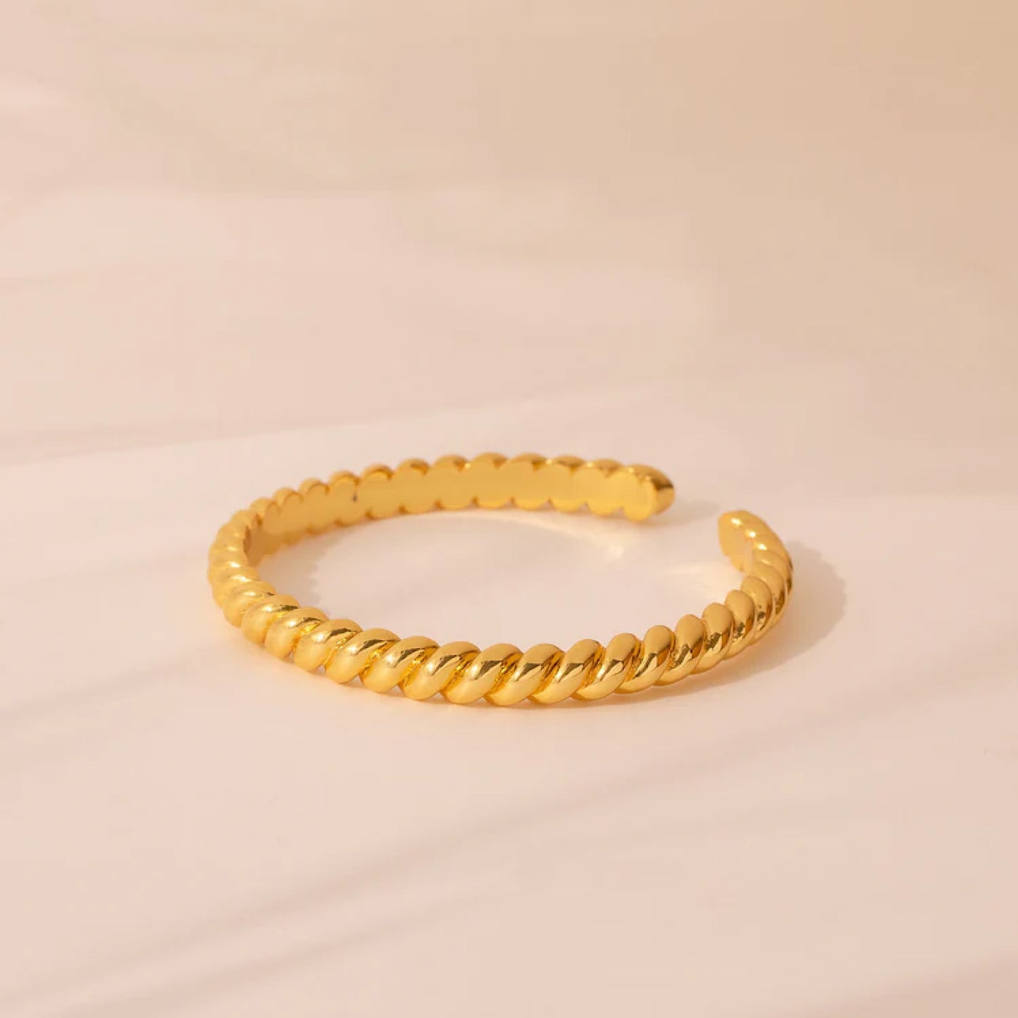 Gold Lunar Chunky Rope Bracelet