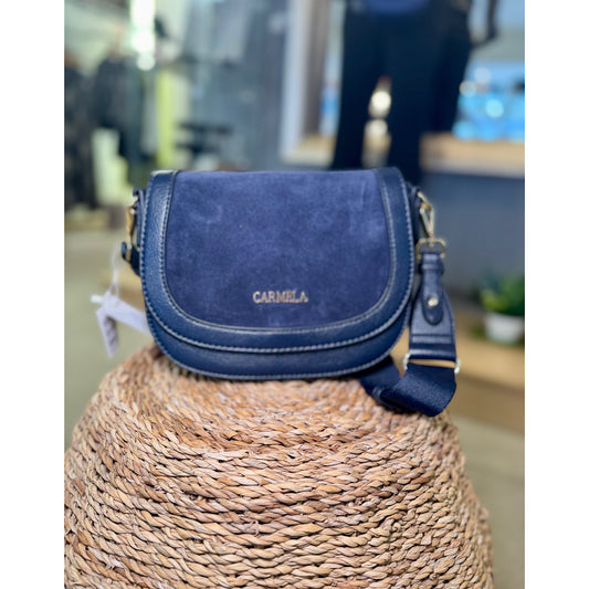 Carmela Navy Cross Body Handbag