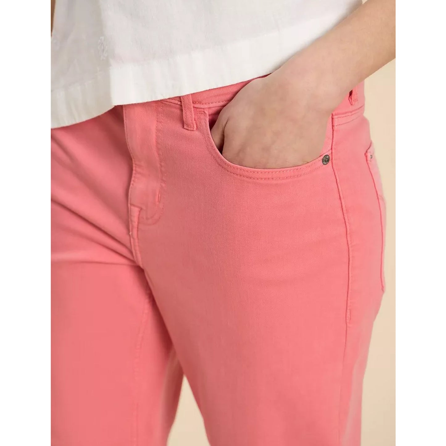White Stuff Blake Straight Crop Jeans