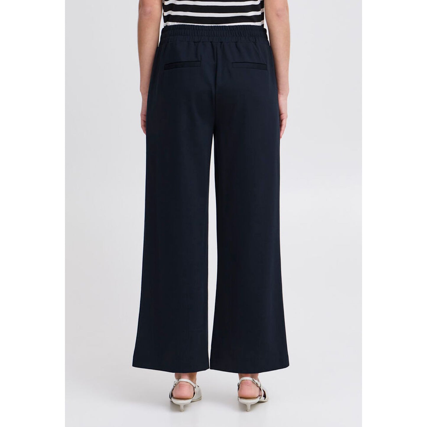 B.Young Rizetta Wide Leg Stretch Trousers