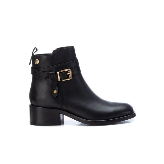 Carmela Leather Low Ankle Boot